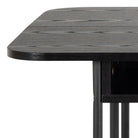 Darlington 140 cm Dining Table In Black Ash Finish - Price Crash Furniture