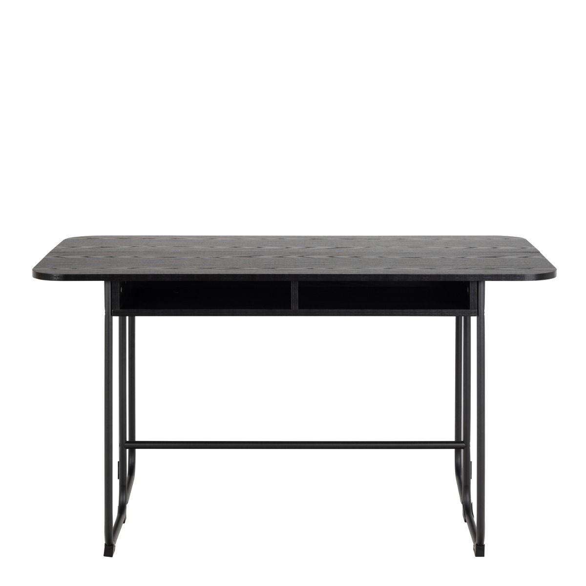 Darlington 140 cm Dining Table In Black Ash Finish - Price Crash Furniture