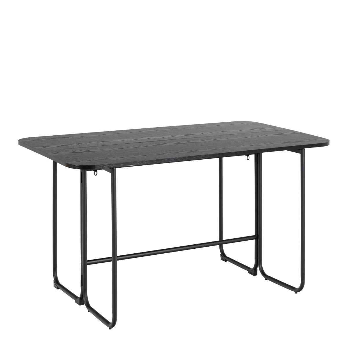 Darlington 140 cm Dining Table In Black Ash Finish - Price Crash Furniture