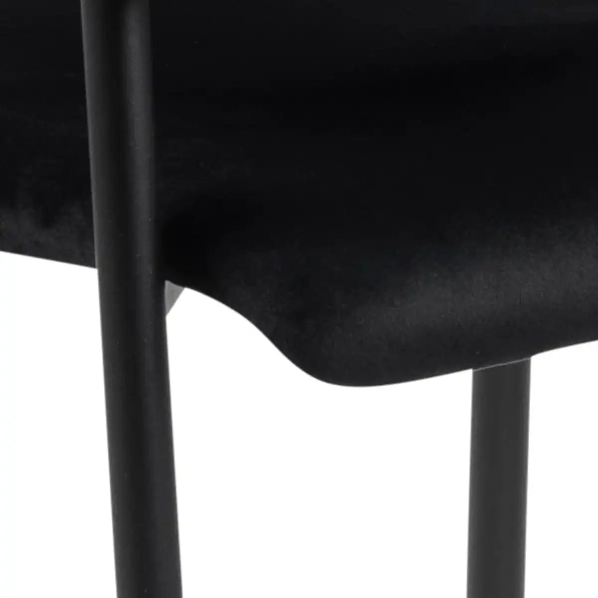Lima Dining Chair With Armrest In Black Set Of 2 - Price Crash Furniture