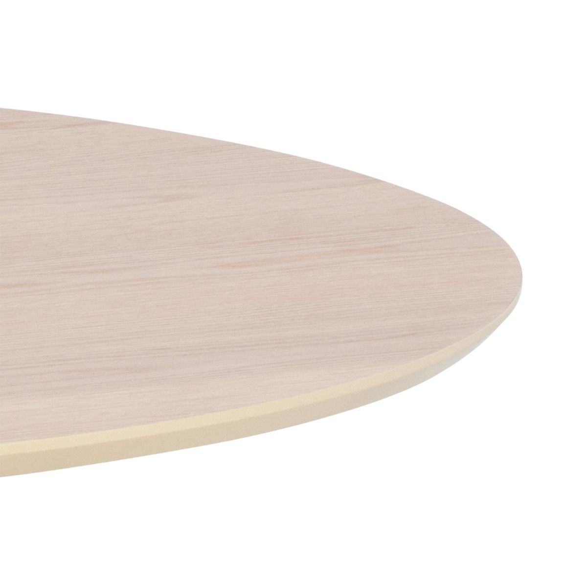 I_Duncan Round Dining Table In White Oak - Price Crash Furniture