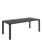 Brentford 200cm long Matt Black Ceramic Dining Table - Price Crash Furniture