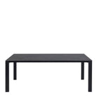 Brentford 200cm long Matt Black Ceramic Dining Table - Price Crash Furniture