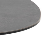 Barnsley Black Plectrum Shaped Ceramic Coffee Table - Price Crash Furniture