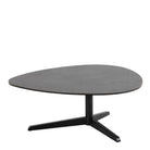 Barnsley Small Black Plectrum Shaped Ceramic Coffee Table - Price Crash Furniture