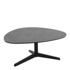 Barnsley Small Black Plectrum Shaped Ceramic Coffee Table - Price Crash Furniture