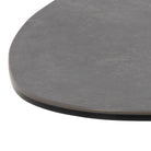 Barnsley Small Black Plectrum Shaped Ceramic Coffee Table - Price Crash Furniture