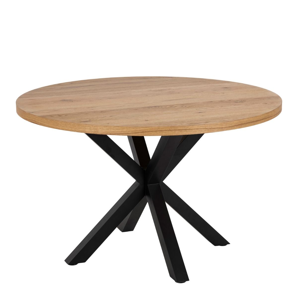 Heaven 120 cm Round Small Dining Table In Oak - Price Crash Furniture