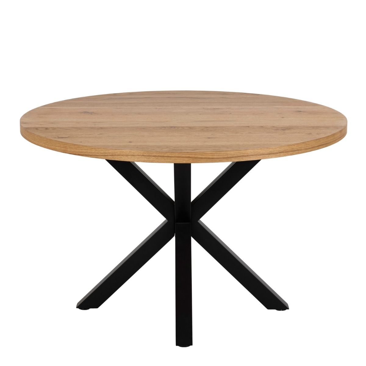 Heaven 120 cm Round Small Dining Table In Oak - Price Crash Furniture