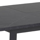 Amble Dining Table With Black Marble Effect - Price Crash Furniture