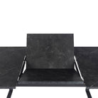 Amble Dining Table With Black Marble Effect - Price Crash Furniture