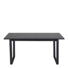 Amble Dining Table With Black Marble Effect - Price Crash Furniture