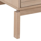 Linley 3 Door Sideboard In White Oak - Price Crash Furniture