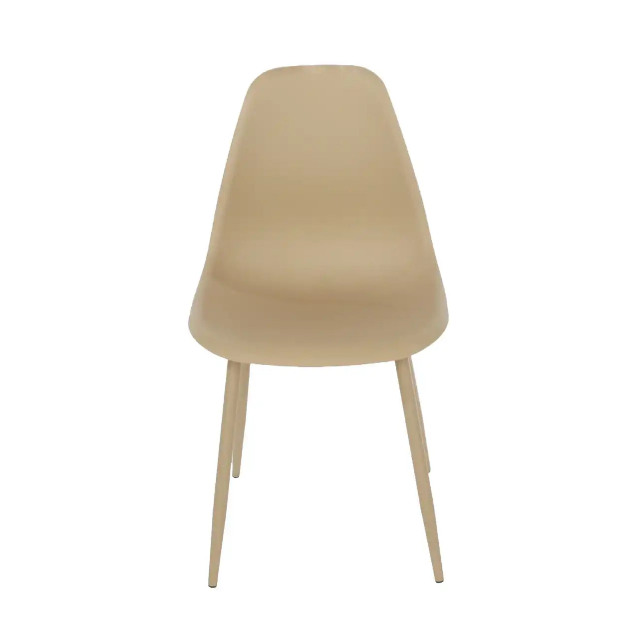 3 Piece Garden Outdoor Bistro Table & 2 x Chair Set Sand - Price Crash Furniture