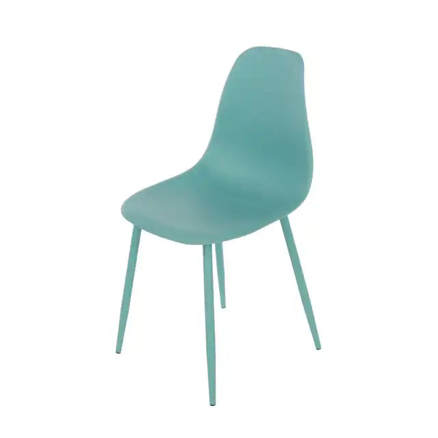 3 Piece Outdoor Garden Bistro Table & 2 x Chair Set Blue - Price Crash Furniture