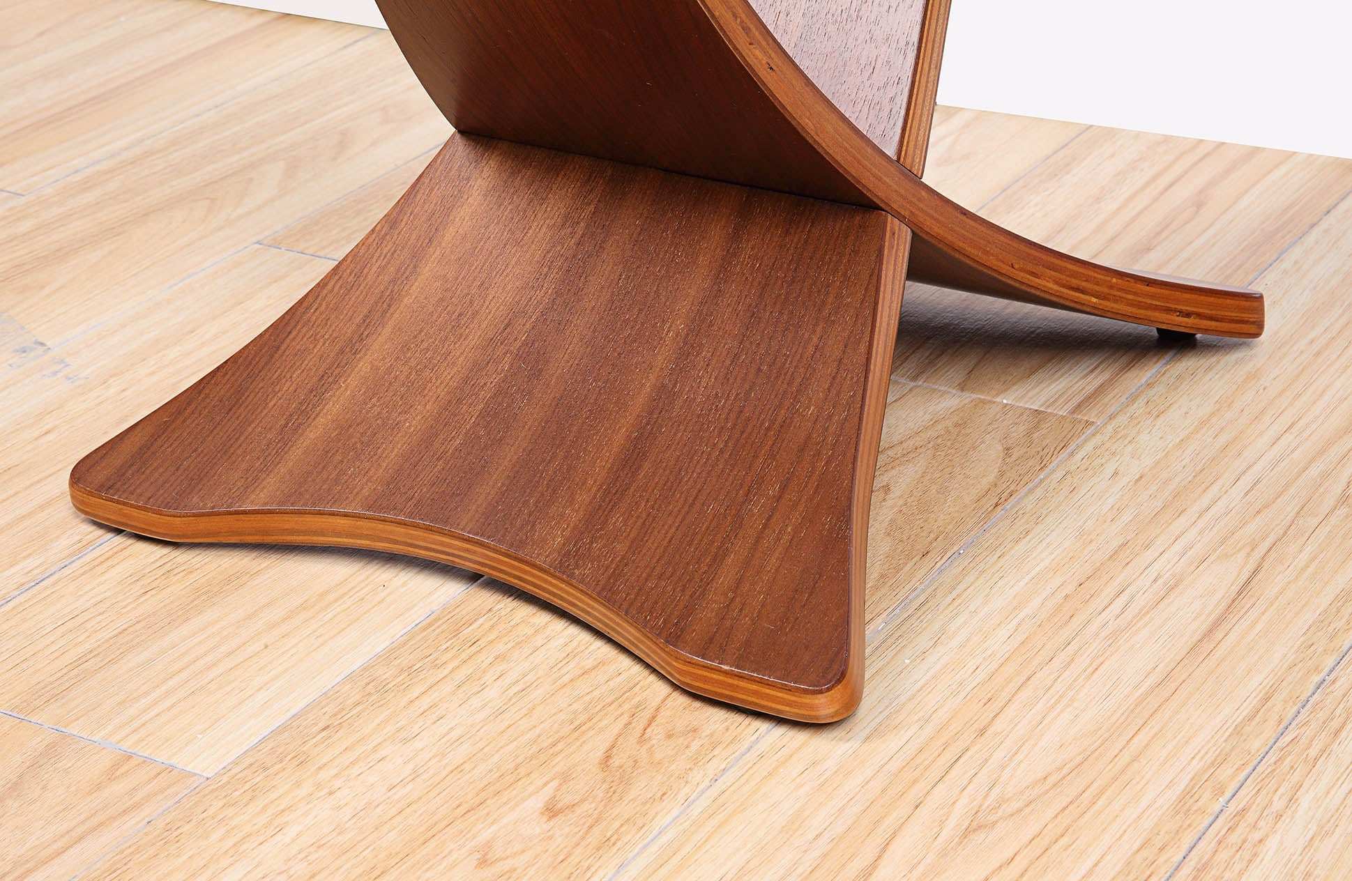 JF308 Siena Coffee Table in Walnut and Glass by Jual - Price Crash Furniture