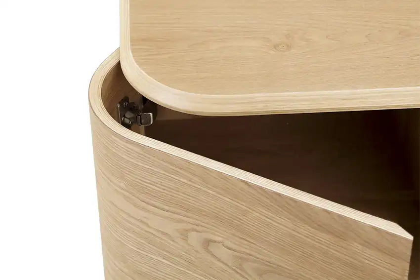 JF810 Oslo TV Stand in Oak by Jual Furnishings - Price Crash Furniture