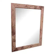 Grey Wooden Mirror 60x50cm - Price Crash Furniture