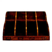 Mango Wood 8 Section Desktop Organiser - Price Crash Furniture