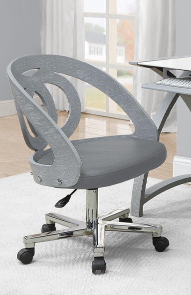 PC606 Helsinki Office Desk Chair in Grey by Jual - Price Crash Furniture