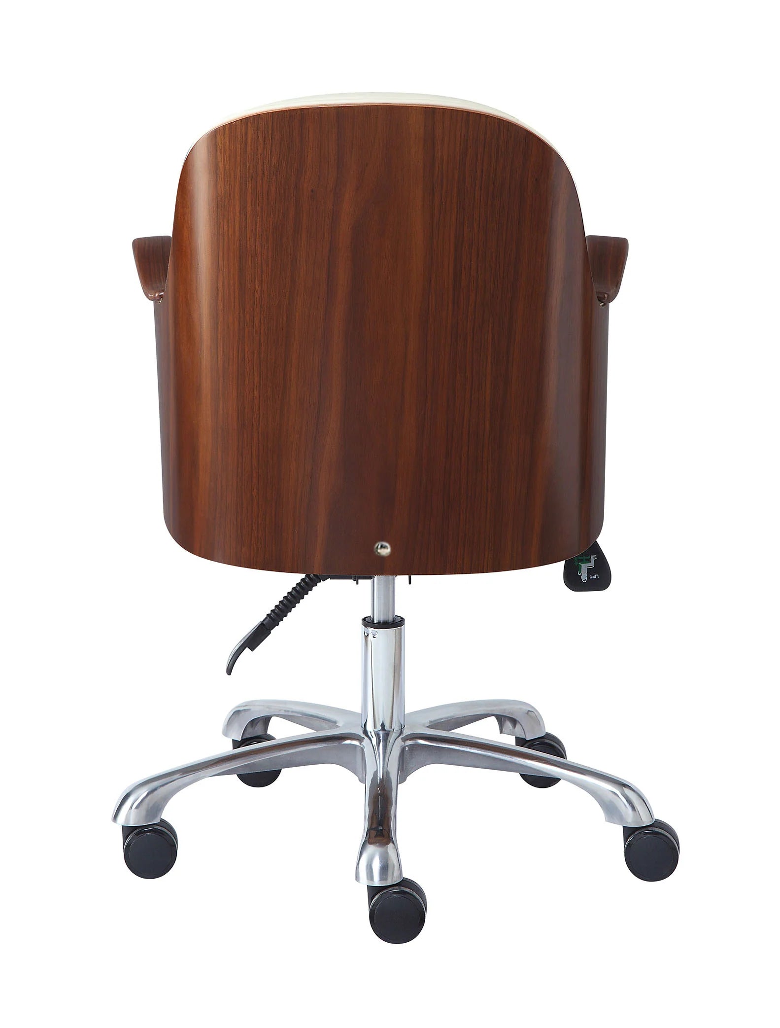 PC712 San Francisco Executive Office Chair Walnut - Price Crash Furniture