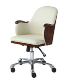 PC712 San Francisco Executive Office Chair Walnut - Price Crash Furniture