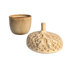 Ceramic Acorn Pot With Lid 13.5cm - Price Crash Furniture