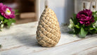 Ceramic Pinecone Ornament 11cm - Price Crash Furniture