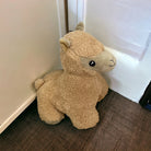 Brown Alpaca Door Stop - Price Crash Furniture