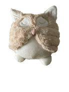 Cream Soft Owl Door Stop - Price Crash Furniture