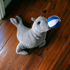 Seal With Blue & White Ball Door Stop - Price Crash Furniture