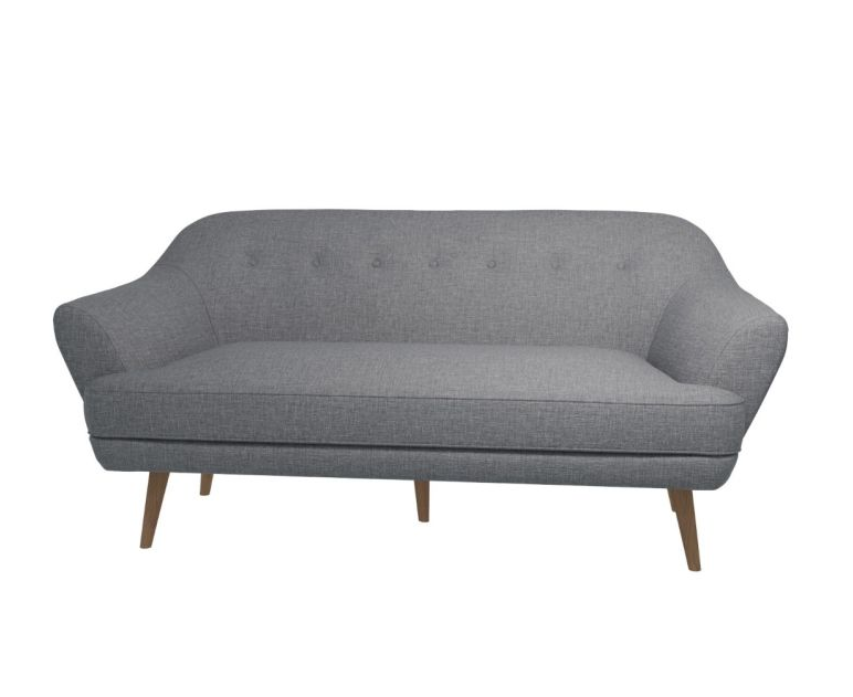 Snowdonia 3 Seater Sofa Light Grey