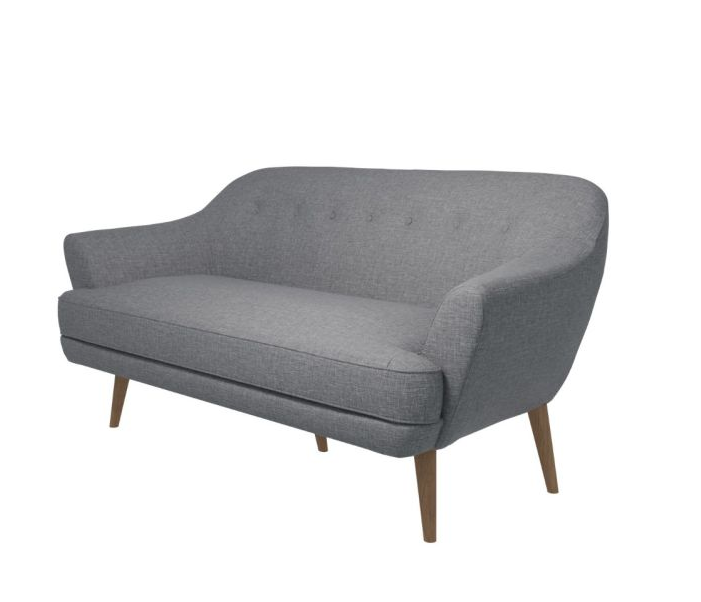 Snowdonia 3 Seater Sofa Light Grey