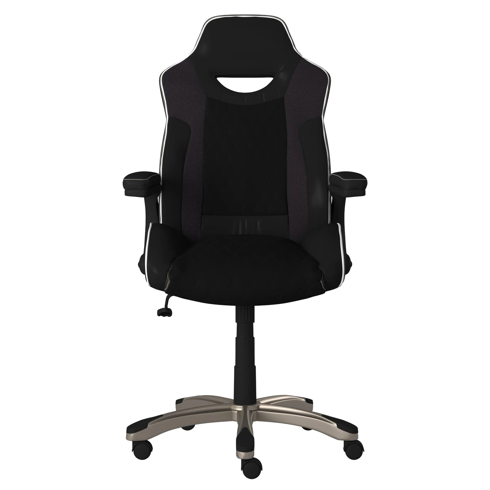 Alphason Silverstone Executive Gaming Chair in Microfibre & Faux Leather - Price Crash Furniture