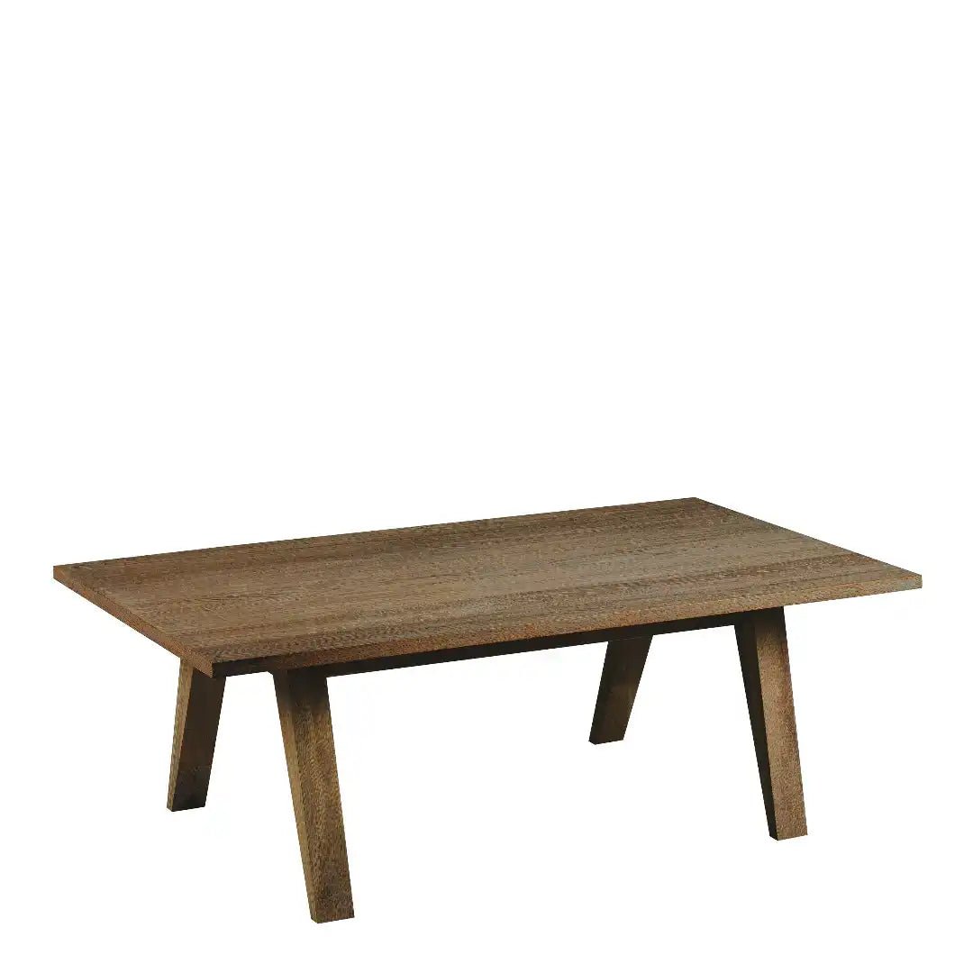 A - Line Coffee Table in Smoked Oak - Price Crash Furniture