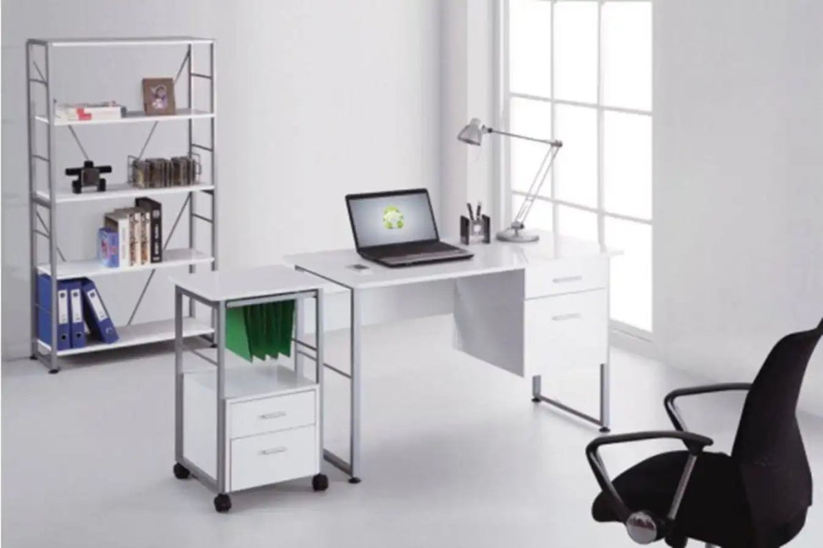 Alphason Cabrini Office Bookcase - Price Crash Furniture