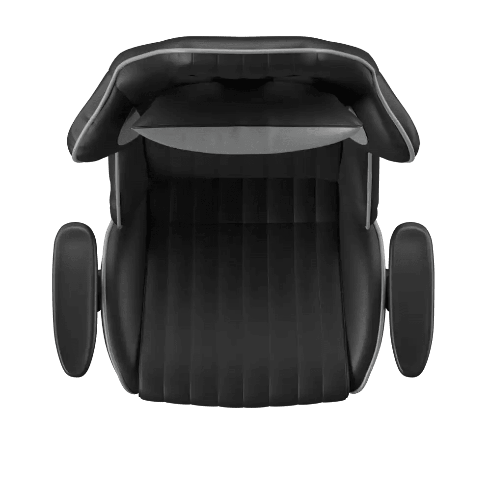 Alphason Senna Fully Adjustable Gaming Chair - Black & Grey Faux Leather - Price Crash Furniture