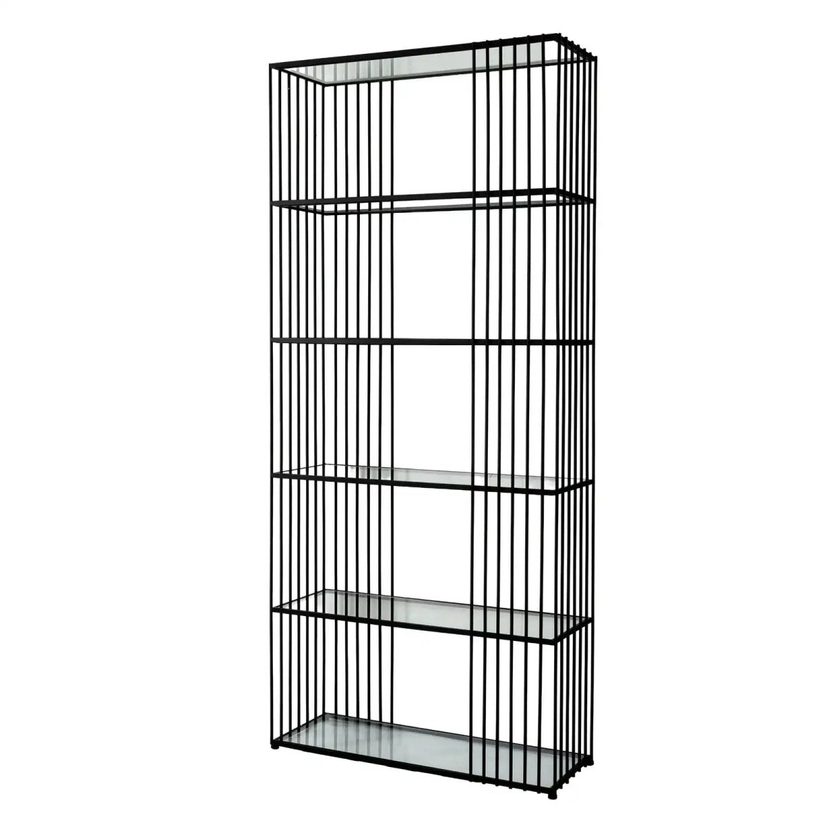 Alto Shelf Unit With Glass Shelves - Price Crash Furniture