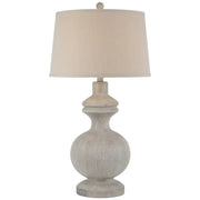 Amorie Table Lamp With Linen Shade - Price Crash Furniture