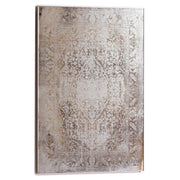 Antique Etched Foxed Wall Art Mirror - Price Crash Furniture