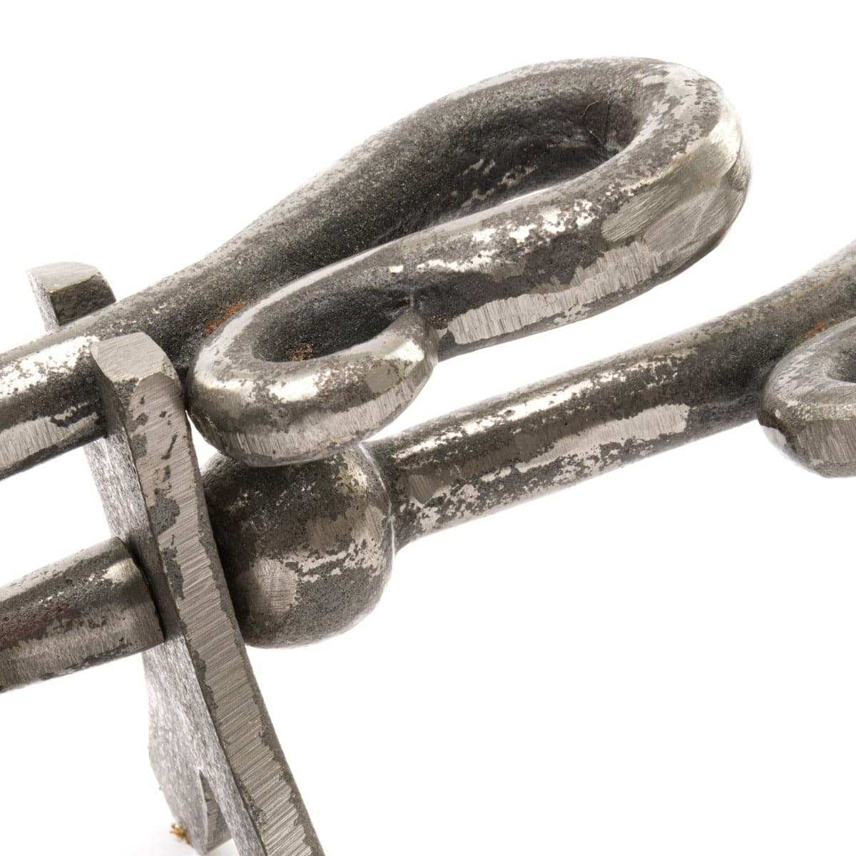 Antique Pewter Crook Handled Hearth Tidy - Price Crash Furniture