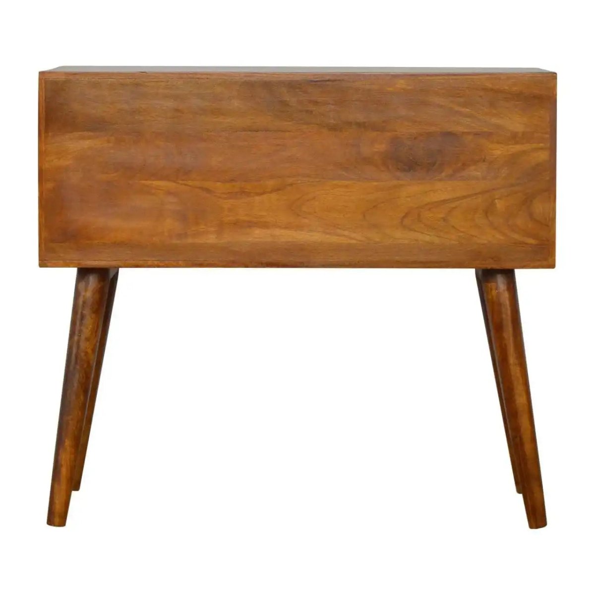 ArtHaus Collection Brass Inlay 4 Drawer Nordic Style Console Table - Price Crash Furniture