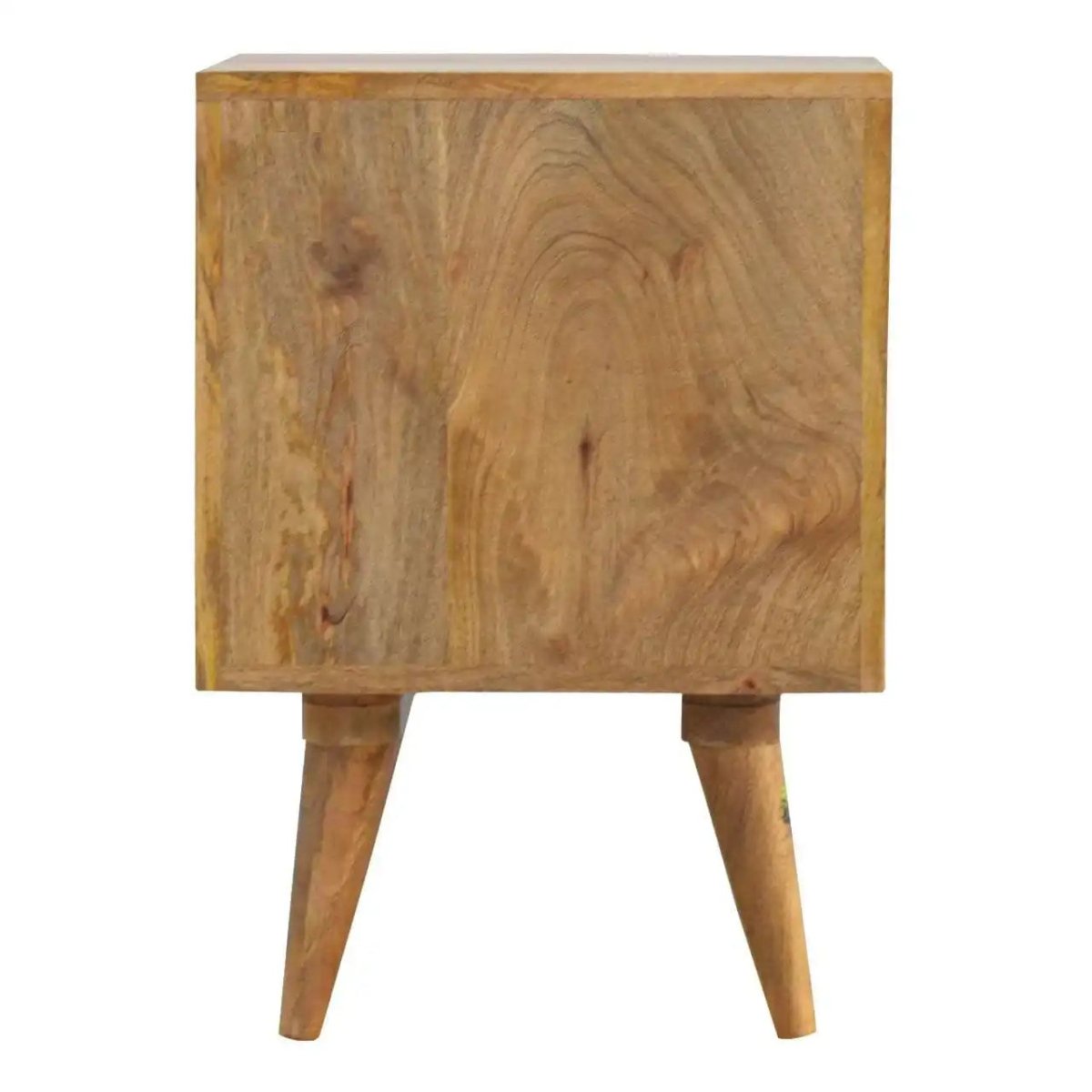 ArtHaus Collection Pineapple Carved Bedside Table - Price Crash Furniture
