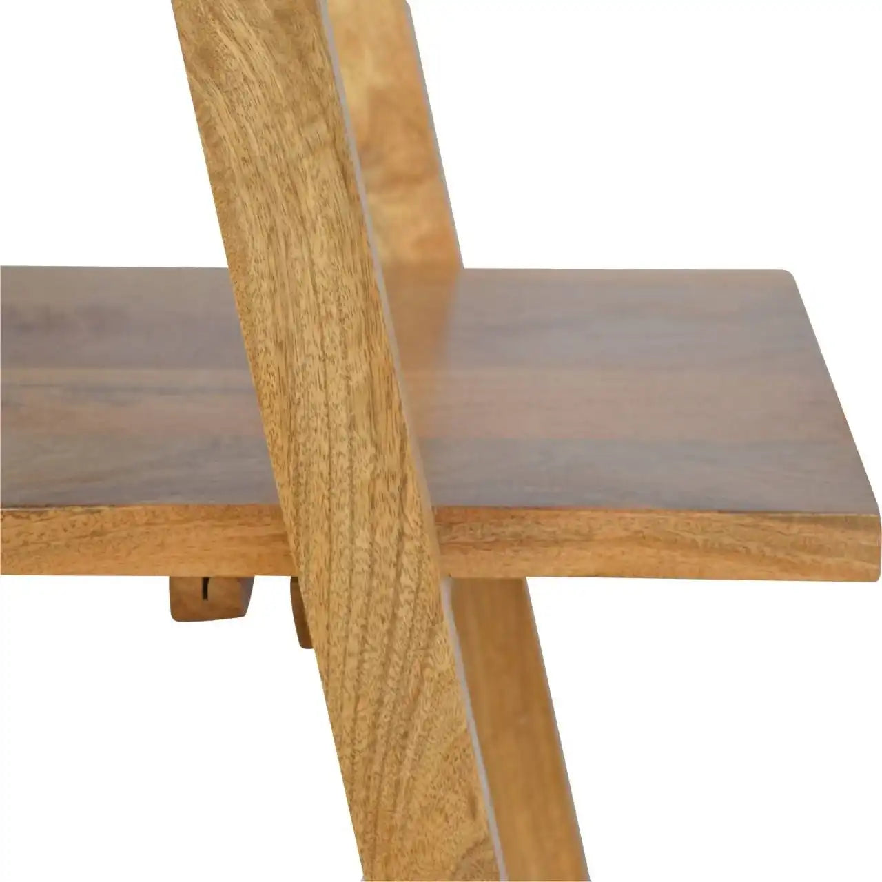 ArtHaus Collection V-Shaped Nordic Style Ladder Style Open Display Unit With 3 Shelves - Price Crash Furniture