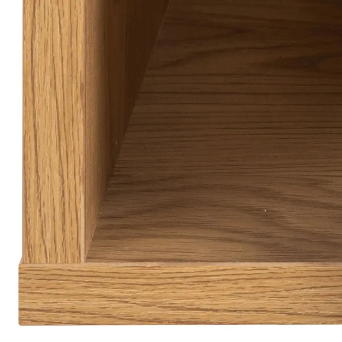 Ashlan Floating Wall Mounted Square Bedside Table With 1 Drawer In Oak - Price Crash Furniture