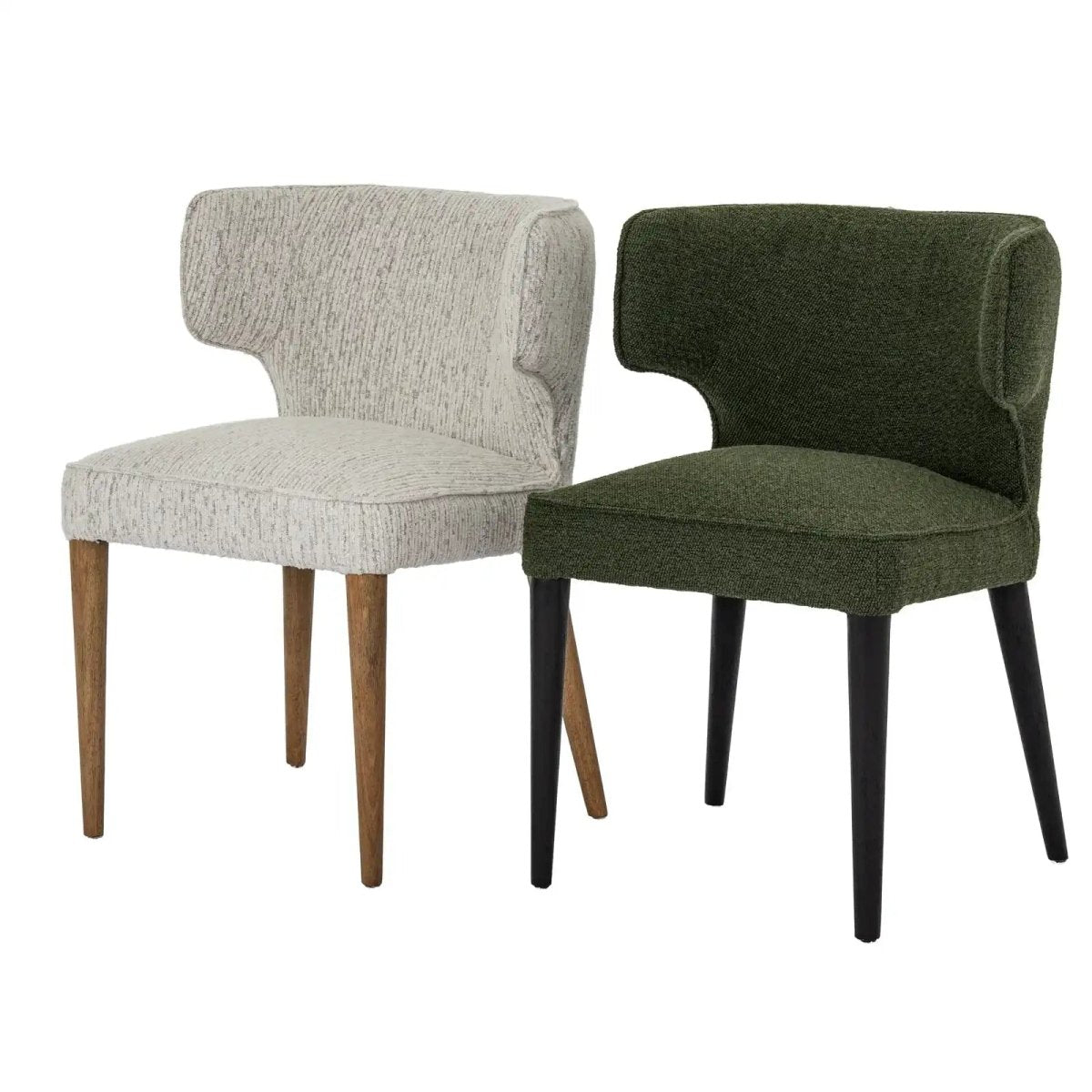 Avia Moss Dining Chair in Moss Green - Price Crash Furniture