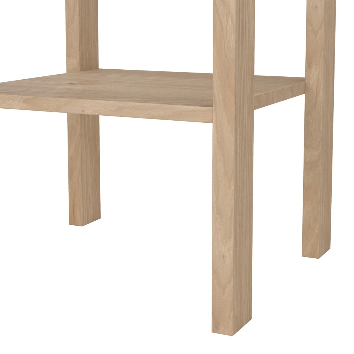 Barcelona Bedside Table With 1 Drawer In Jackson Hickory Oak - Price Crash Furniture