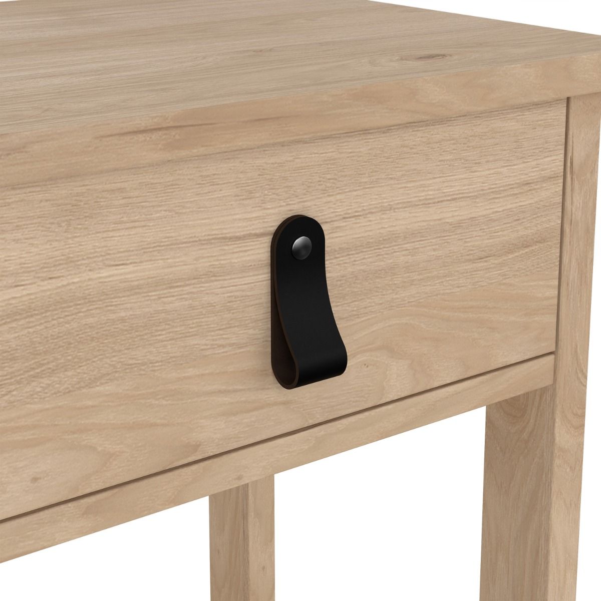 Barcelona Bedside Table With 1 Drawer In Jackson Hickory Oak - Price Crash Furniture