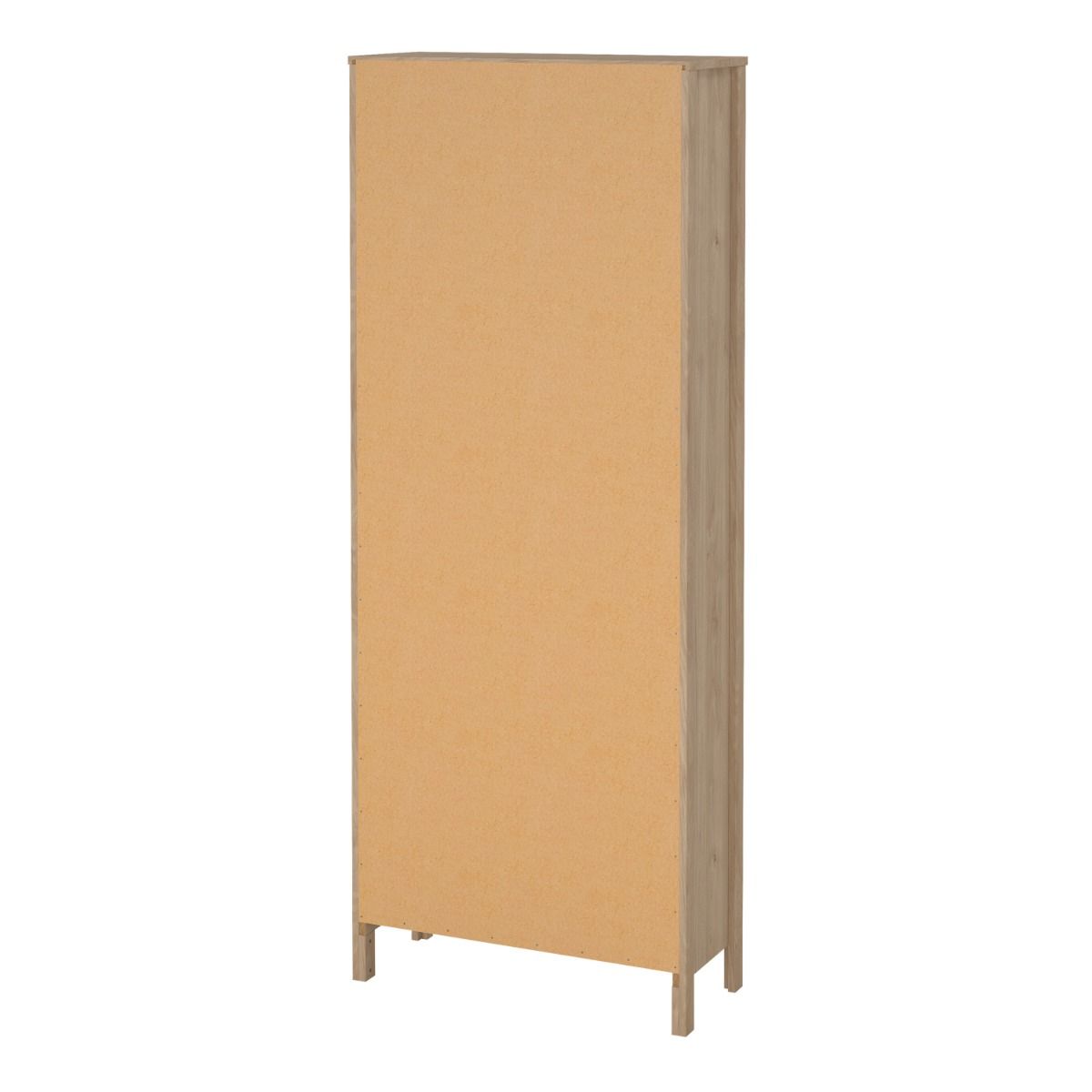 Barcelona Bookcase In Jackson Hickory Oak - Price Crash Furniture