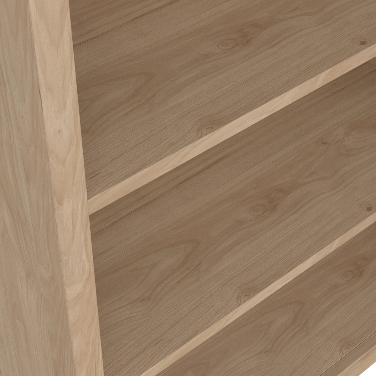 Barcelona Bookcase In Jackson Hickory Oak - Price Crash Furniture